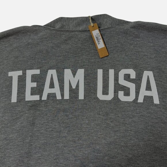 SKIMS Soft Lounge Robe Team USA Heather Gray XL - Picture 9 of 12